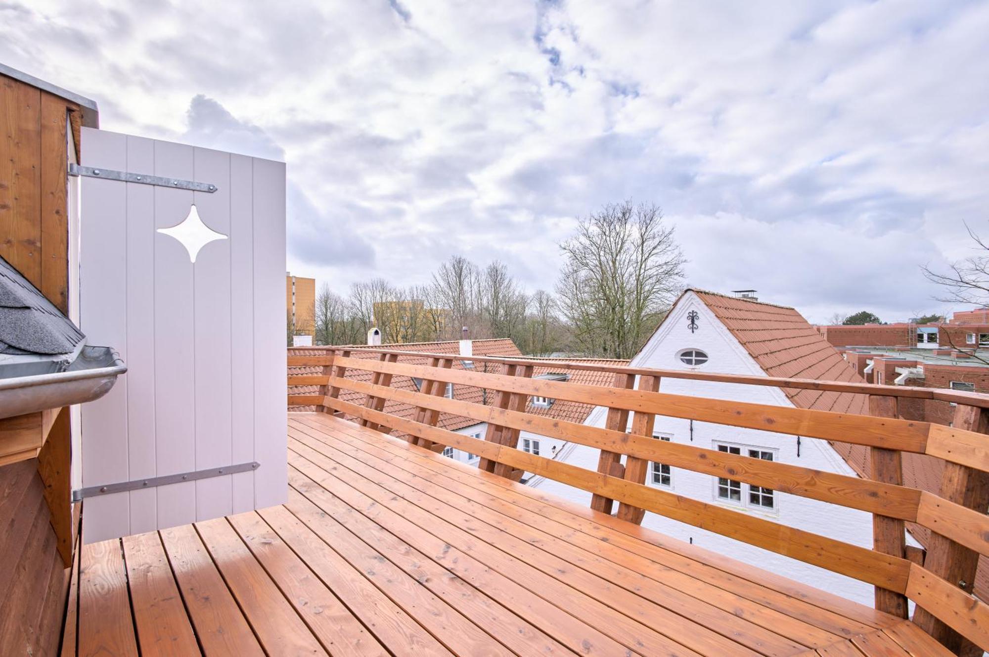Moderne Ferienwohnungen In Einer Muehle Im Zentrum Flensburgs Kültér fotó