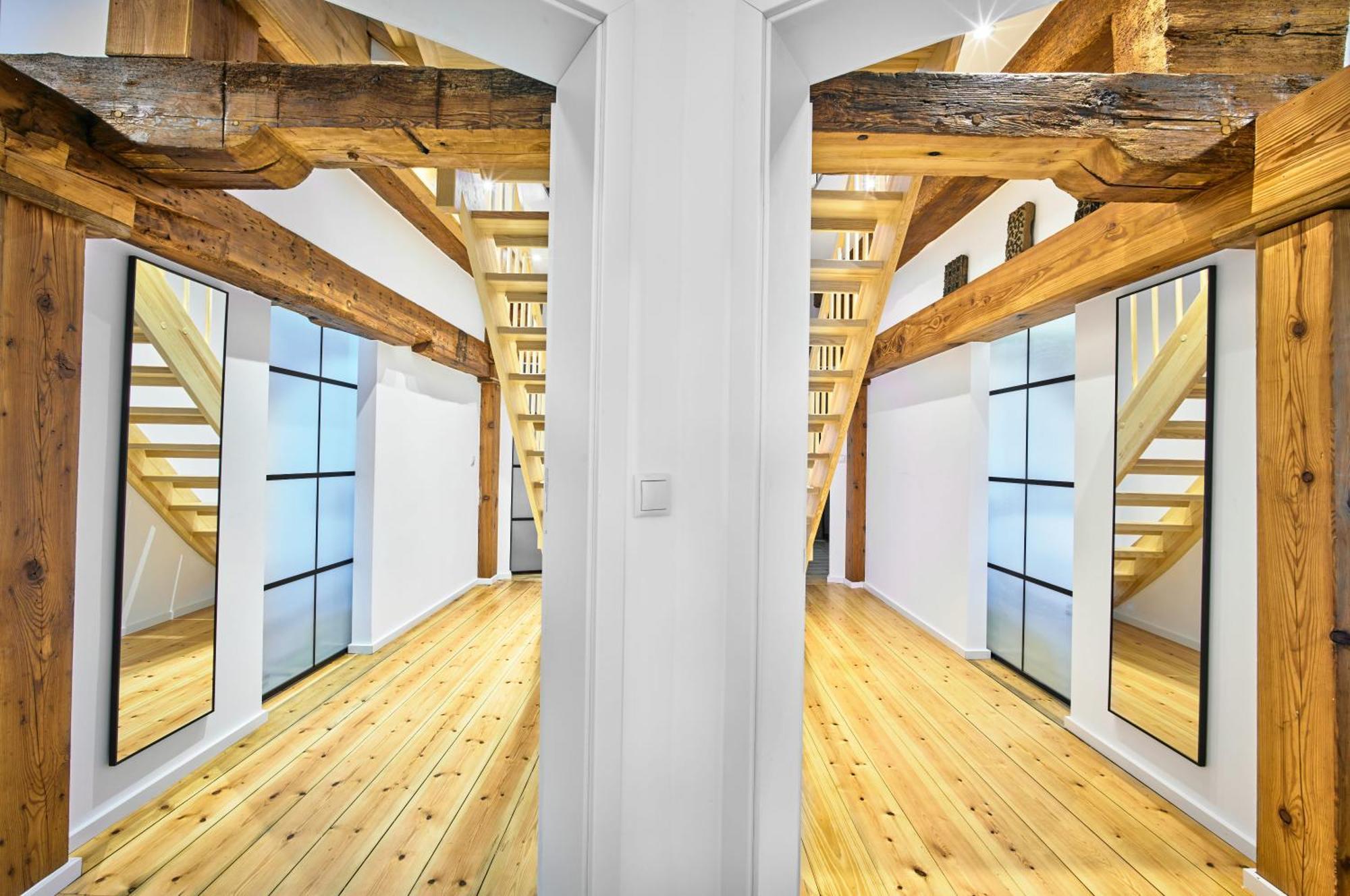 Moderne Ferienwohnungen In Einer Muehle Im Zentrum Flensburgs Kültér fotó